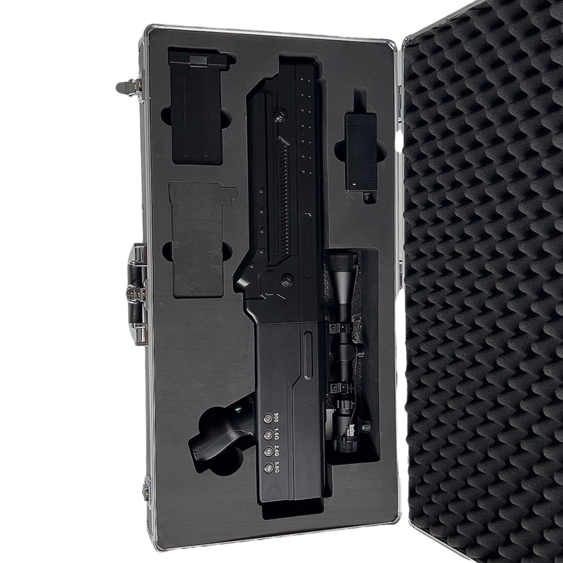  西青手持便携式枪型低空防御反制四通道B型