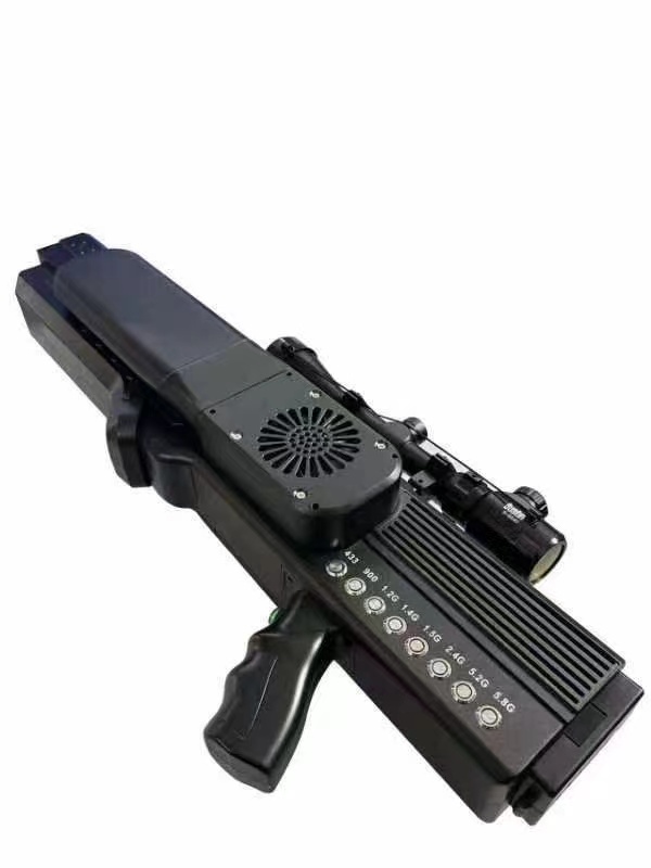  西青手持便携式枪型低空防御反制八通道